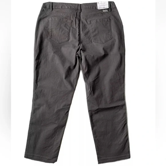 Eddie Bauer Women's Legend Wash Release Hem Crop Size: 12 - Picture 4 of 8